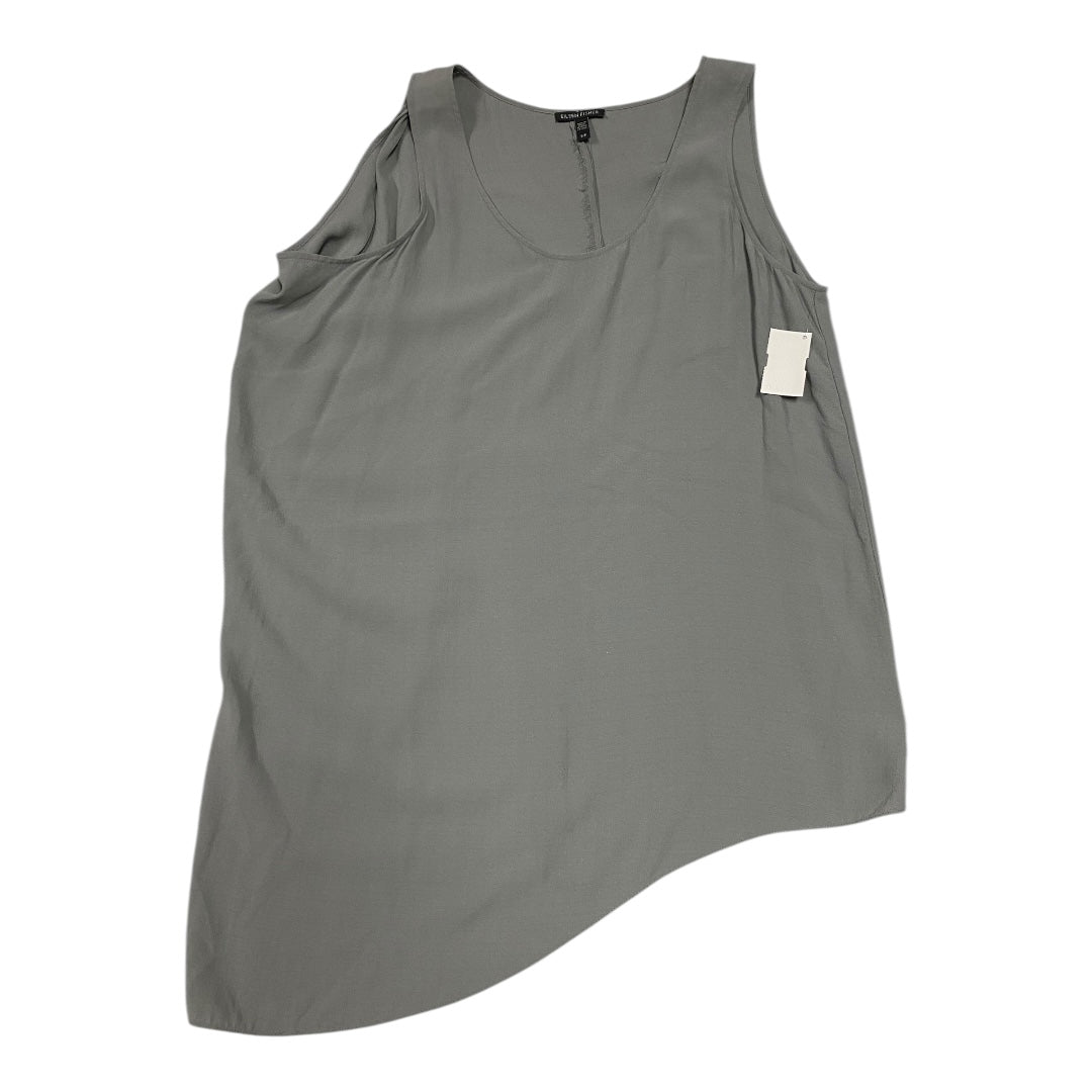 Top Sleeveless Designer By Eileen Fisher In Grey, Size:S