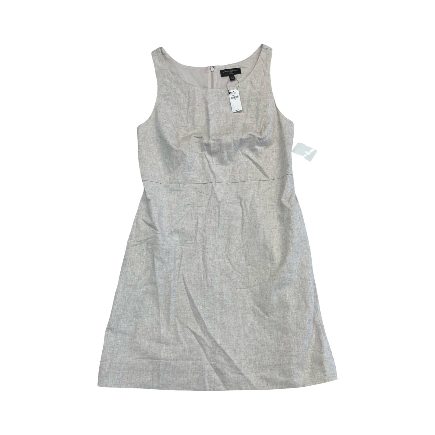 Dress Casual Midi By Banana Republic In Beige, Size:10