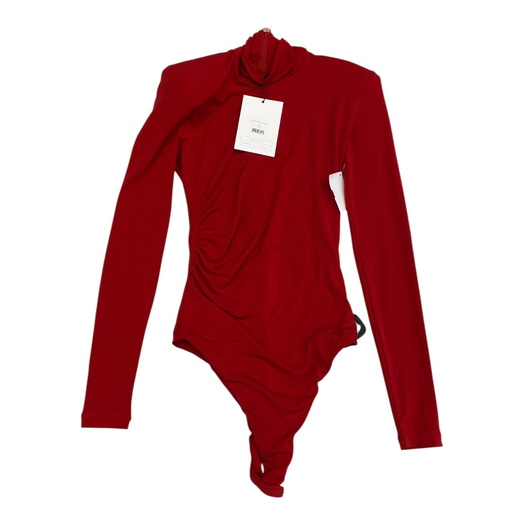 Top Ls By nookie In Red, Size:S
