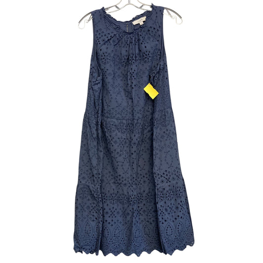 Dress Casual Short By Loft In Blue, Size:1X