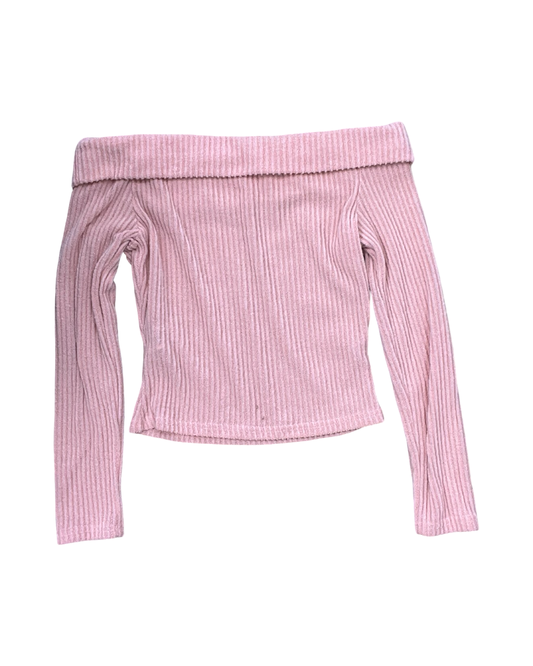 Top Ls By Shein In Pink, Size:M