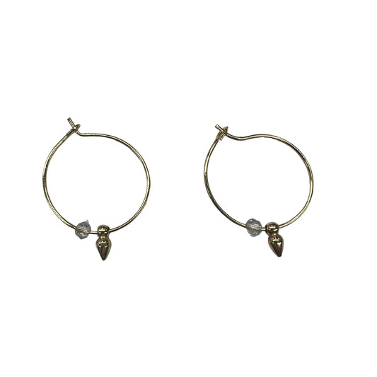 GOLD EARRINGS HOOP by CLOTHES MENTOR