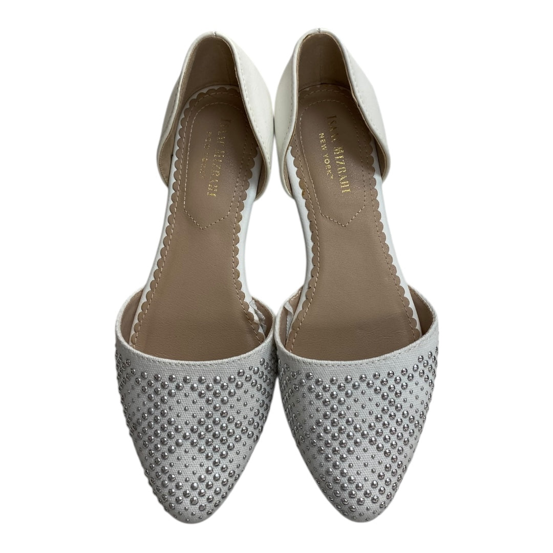 Shoes Flats By Isaac Mizrahi In White, Size:6