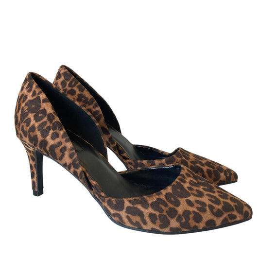Shoes Heels Stiletto By Bandolino In Animal Print, Size:6.5