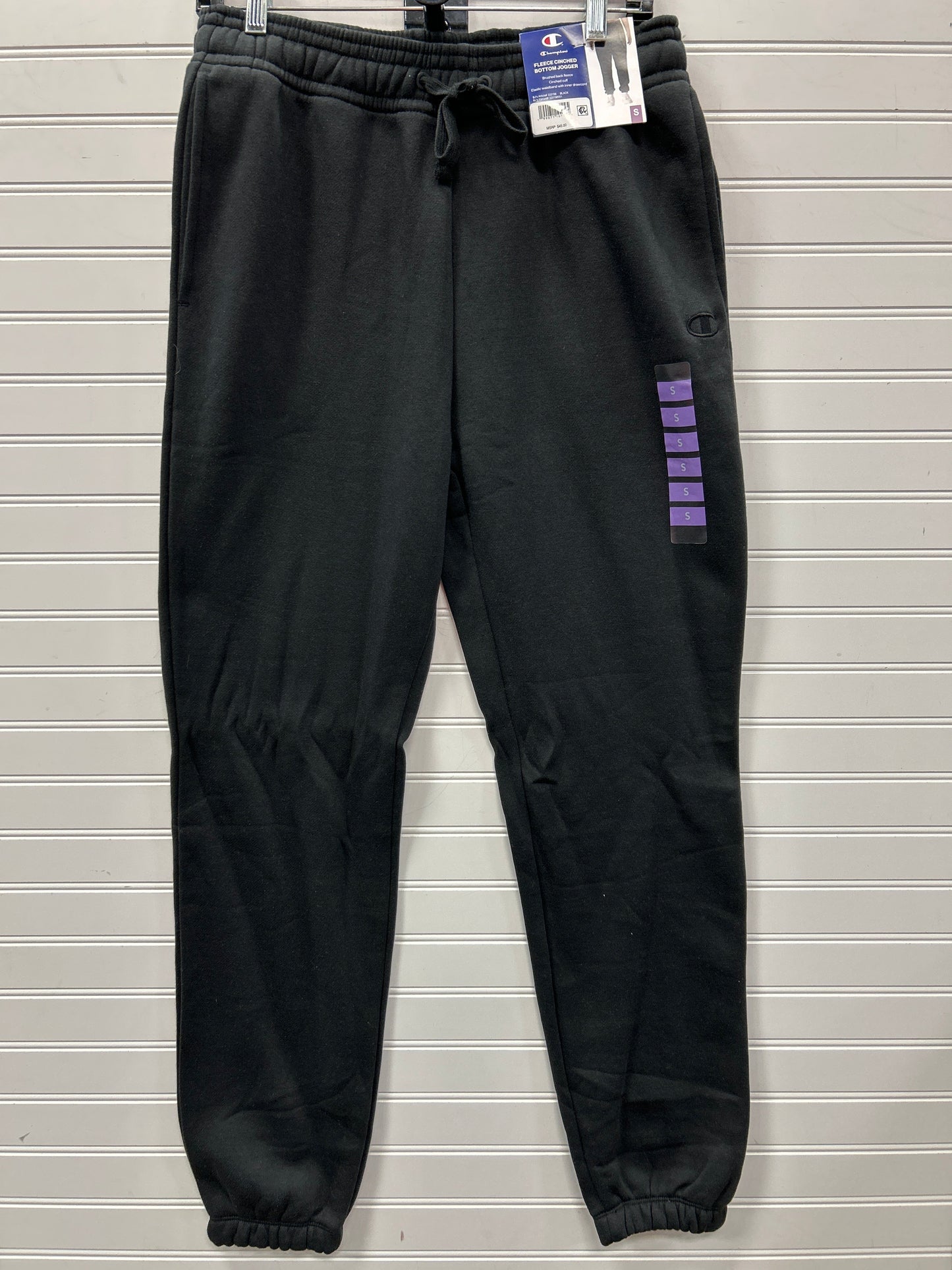 Athletic Pants By Champion In Black, Size:S