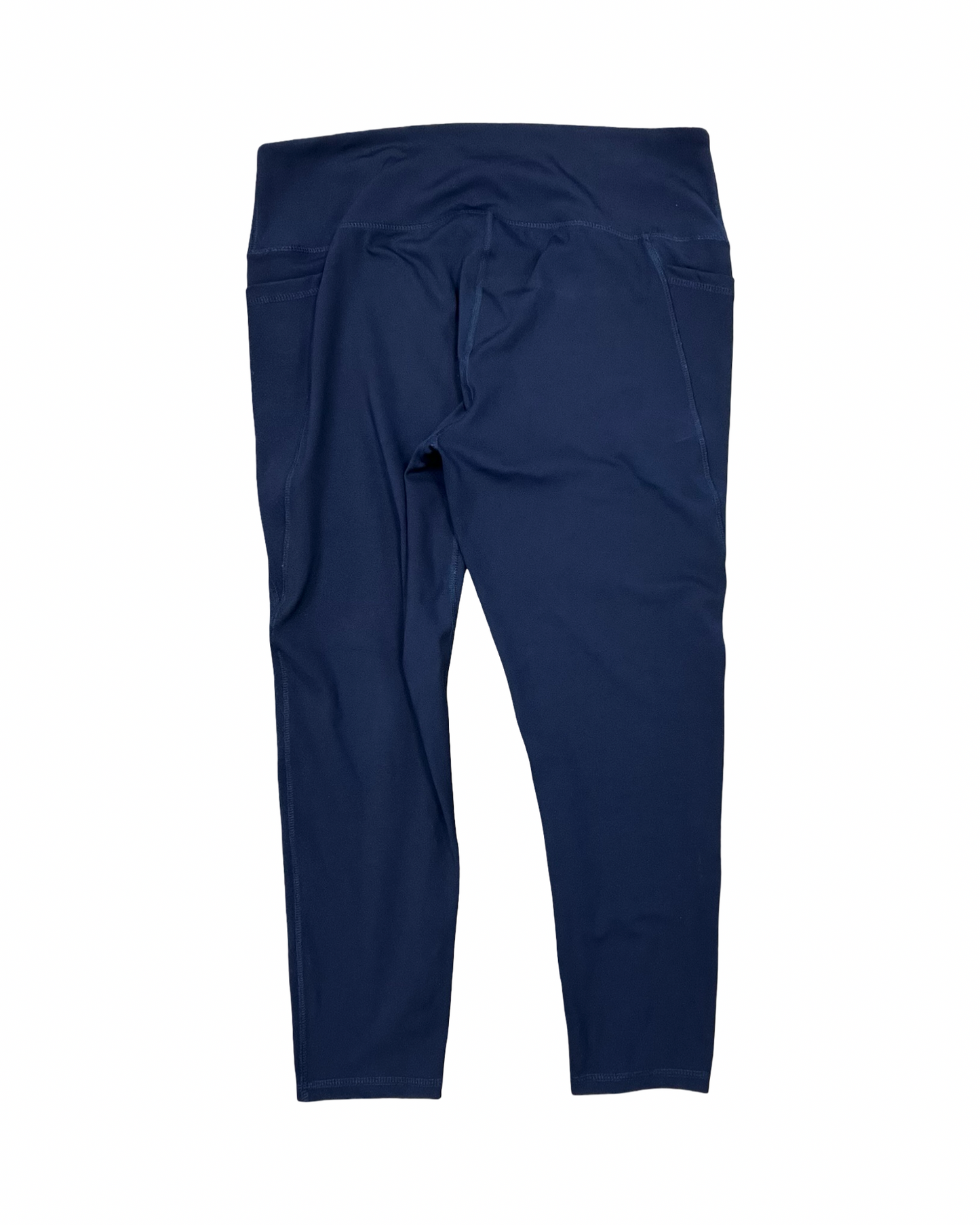 Athletic Leggings By Clothes Mentor In Navy, Size:1X