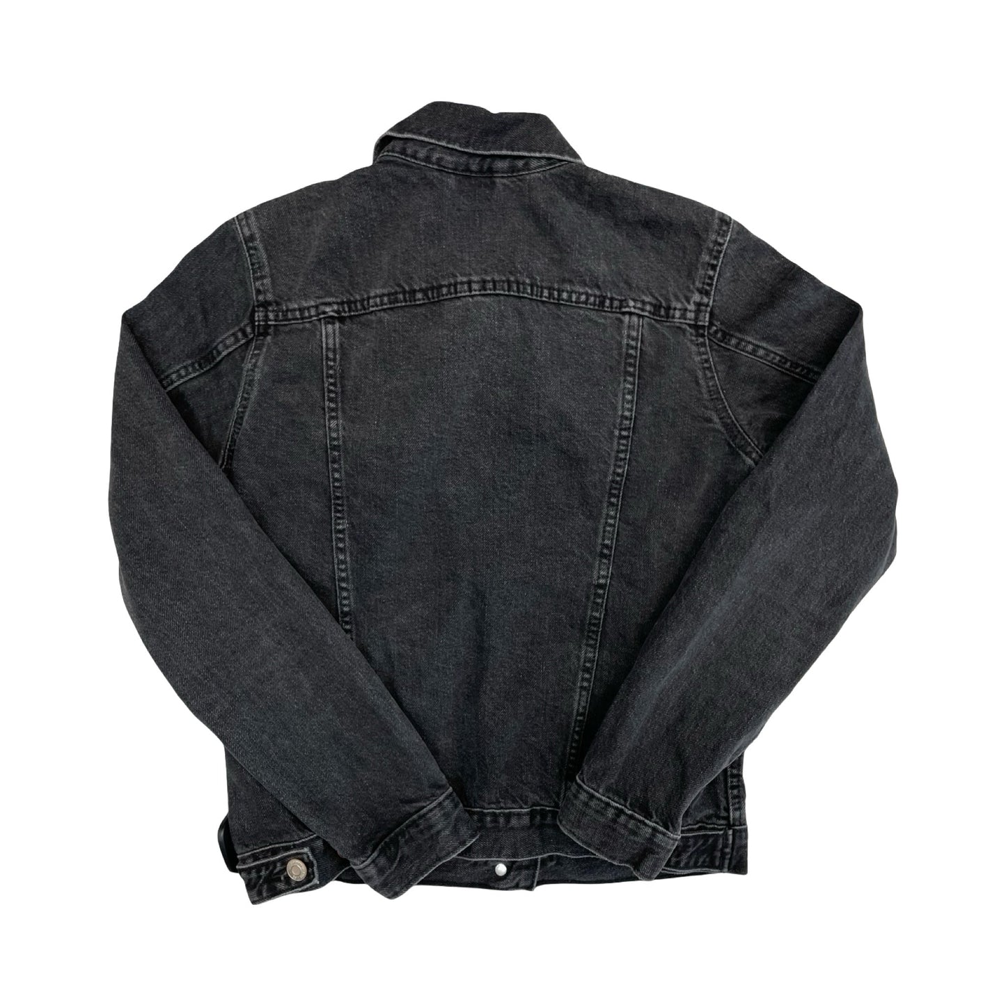 Blazer By Gap In Black Denim, Size:Xs