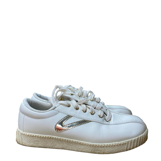 Shoes Sneakers By Tretorn In White, Size:6.5