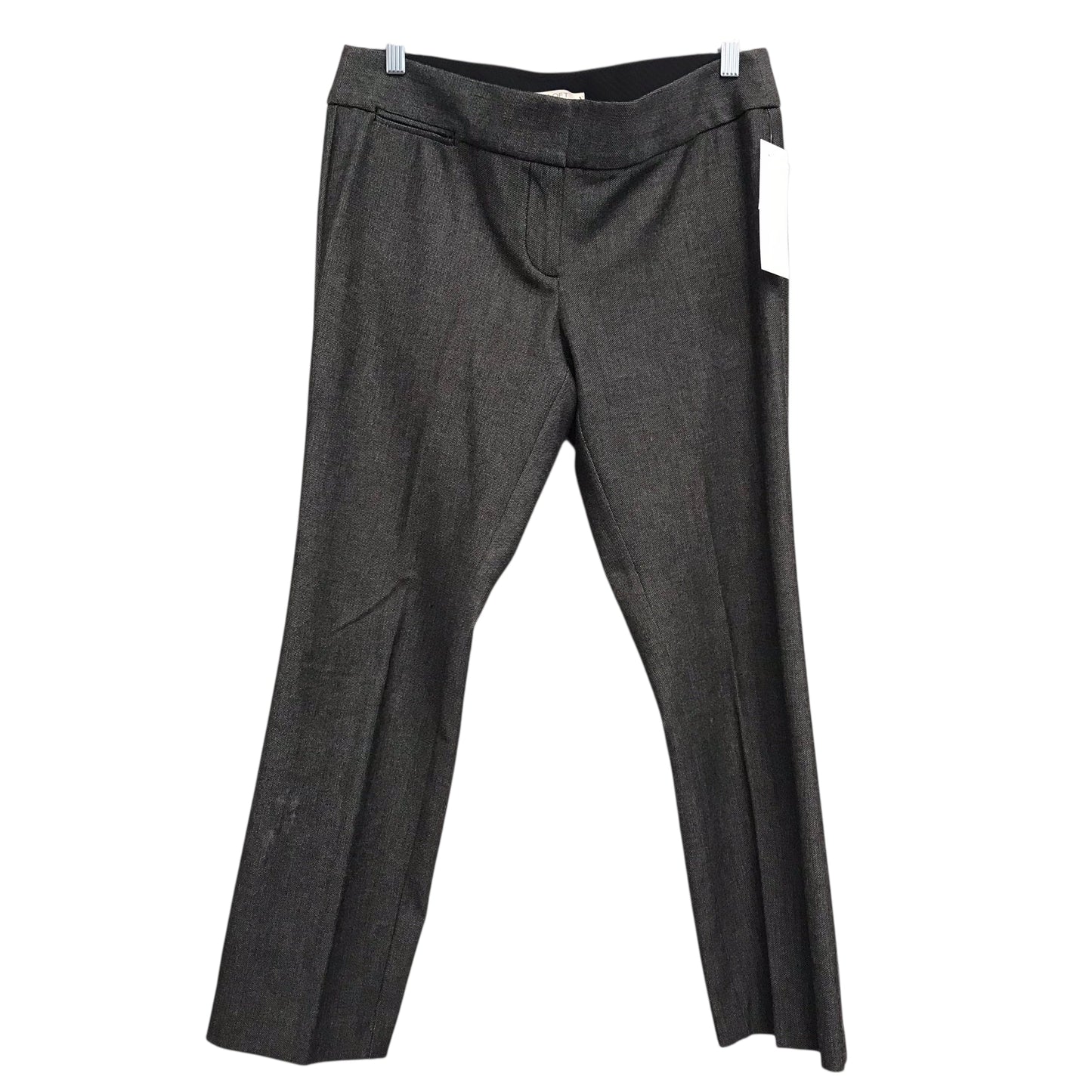 Pants Dress By Loft In Black & Cream, Size:8P