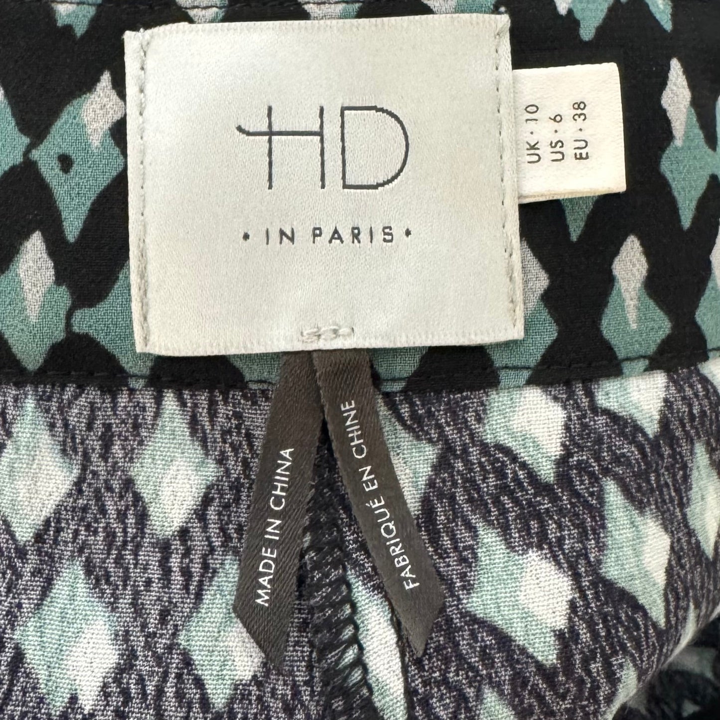 Pants Cropped By Hd In Paris In Geometric Pattern, Size: 6