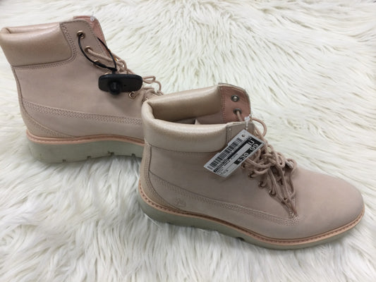 Boots Ankle Flats By Timberland In Pink, Size:9