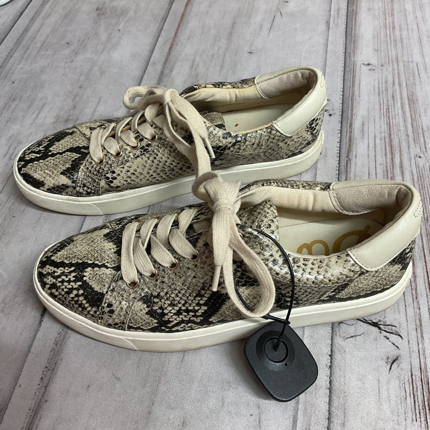 Shoes Flats By Sam Edelman In Snakeskin Print, Size:9
