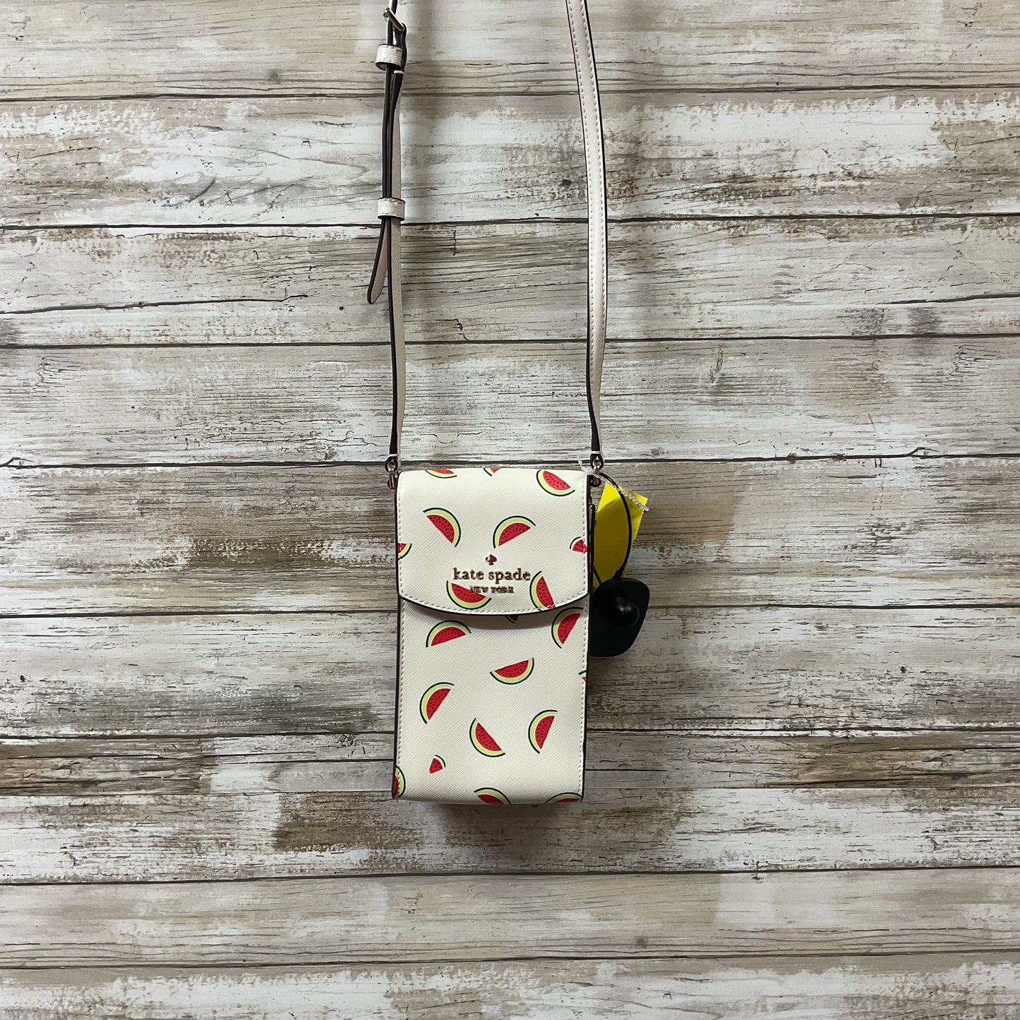 Crossbody Designer By Kate Spade In Cream, Size:Small