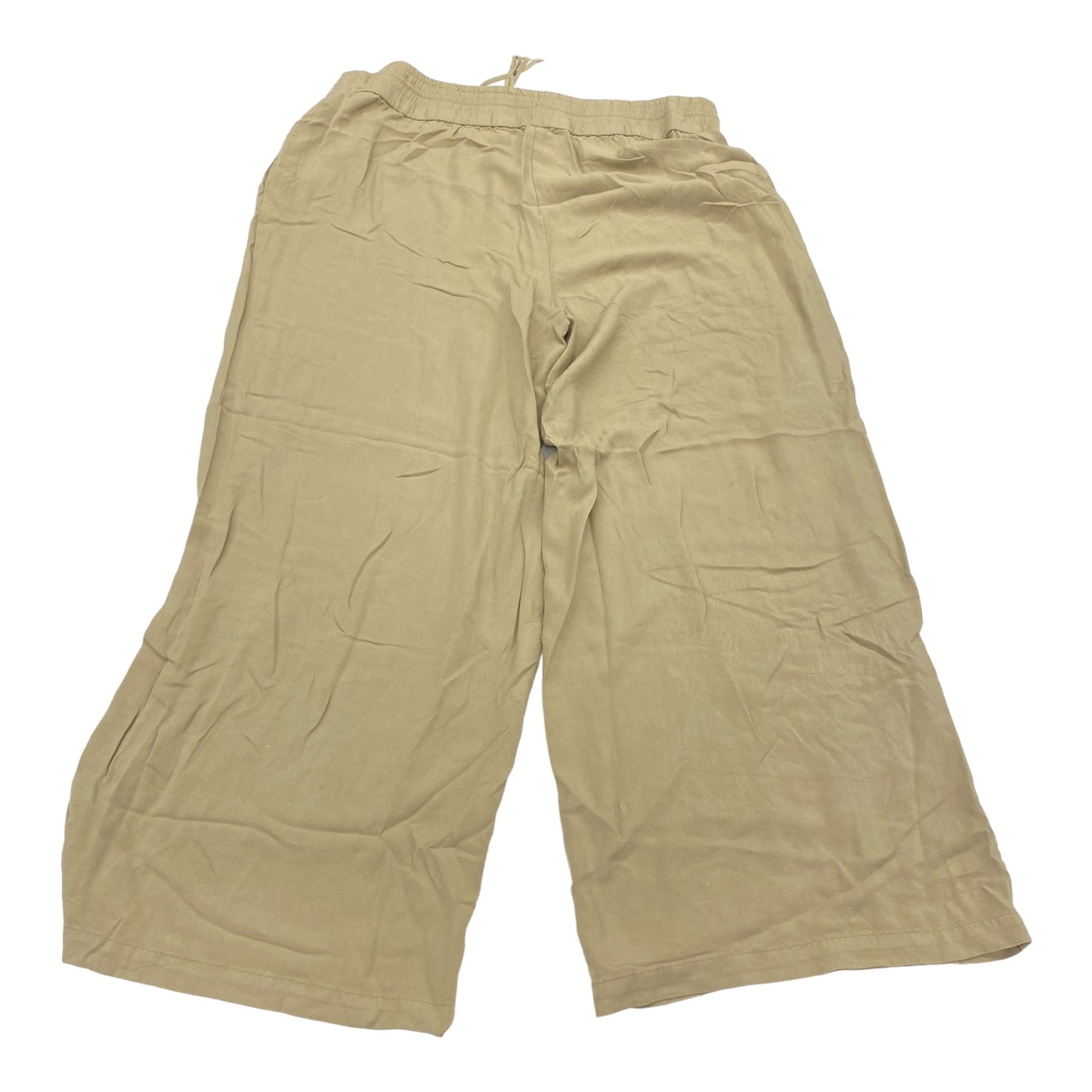 TAN PANTS LINEN by MELROSE AND MARKET Size:2X