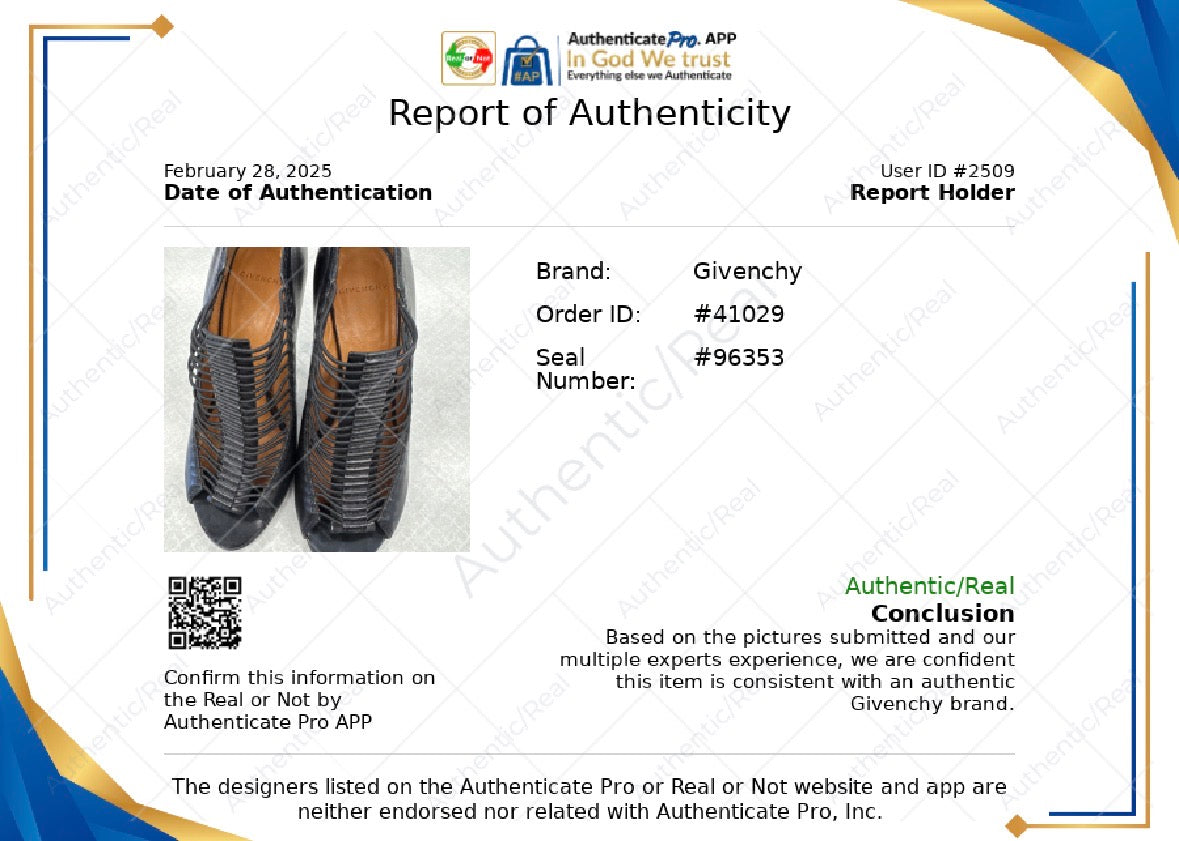 Spazz Peep Toe Heeled Booties Shoes Luxury Designer By Givenchy In Black, Size: 8.5