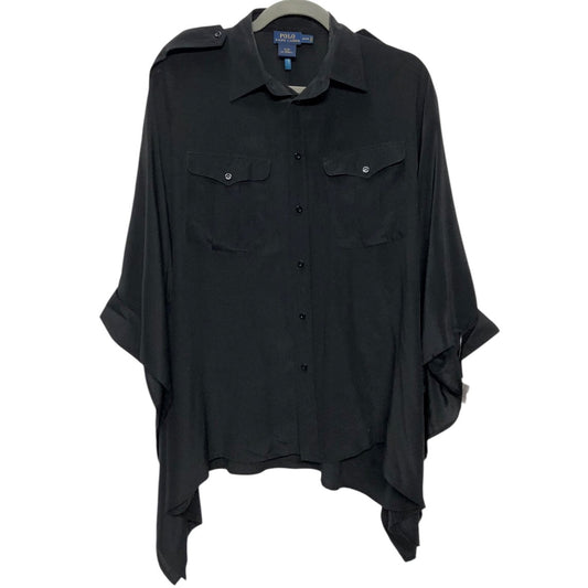 BLOUSE 3/4 SLEEVE by POLO RALPH LAUREN In BLACK, Size: S