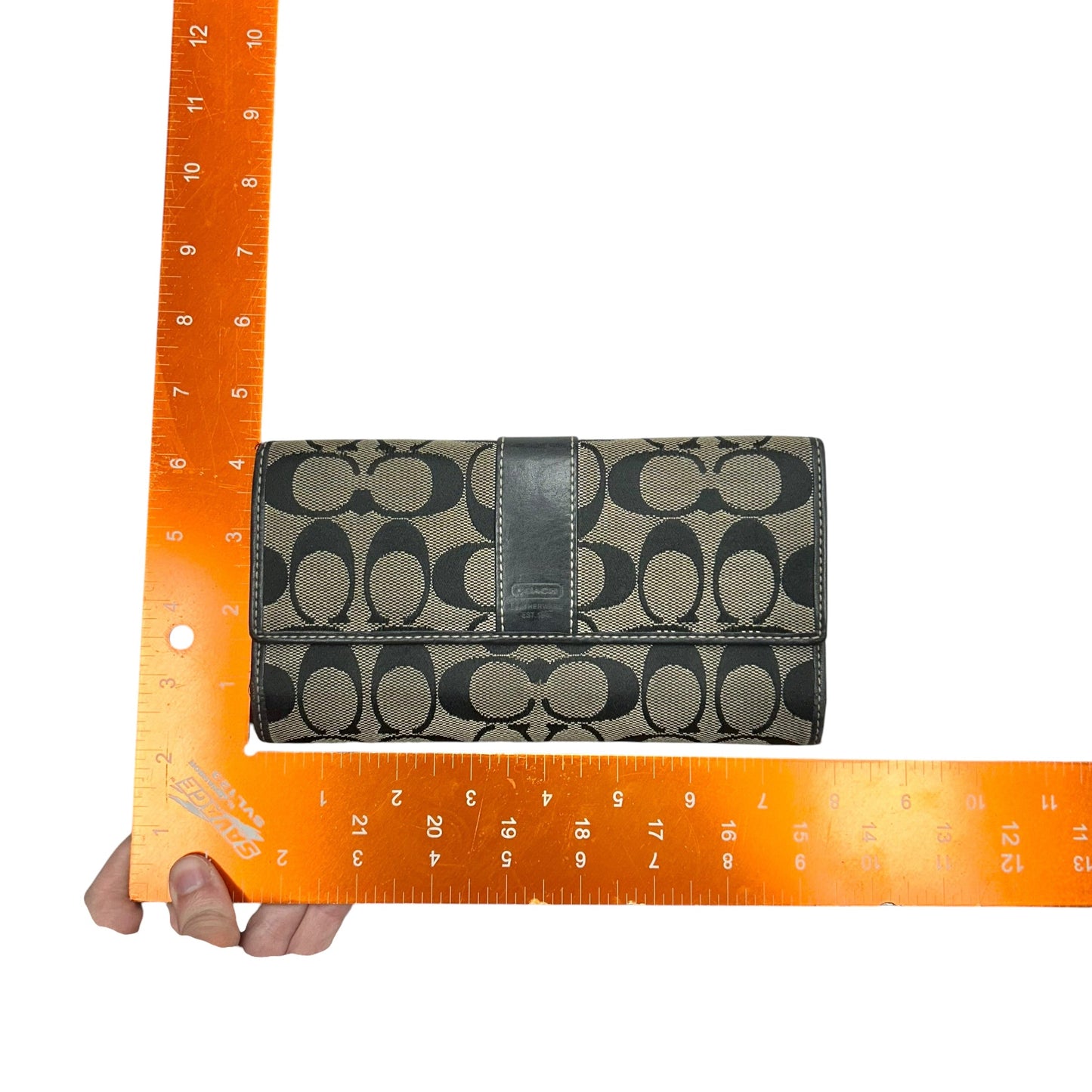 Wallet Designer By Coach, Size: Large