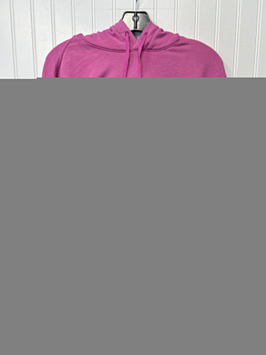 Athletic Top Ls Hoodie By Nike In Pink, Size:S