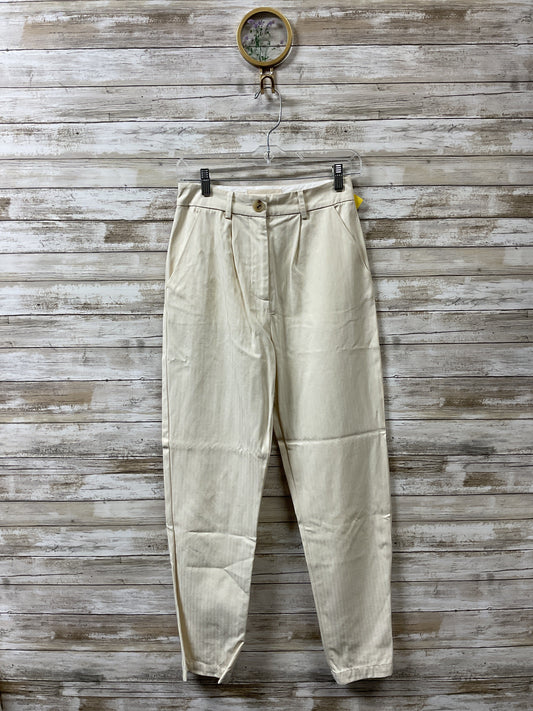 Pants Dress By Cma In Cream, Size:0