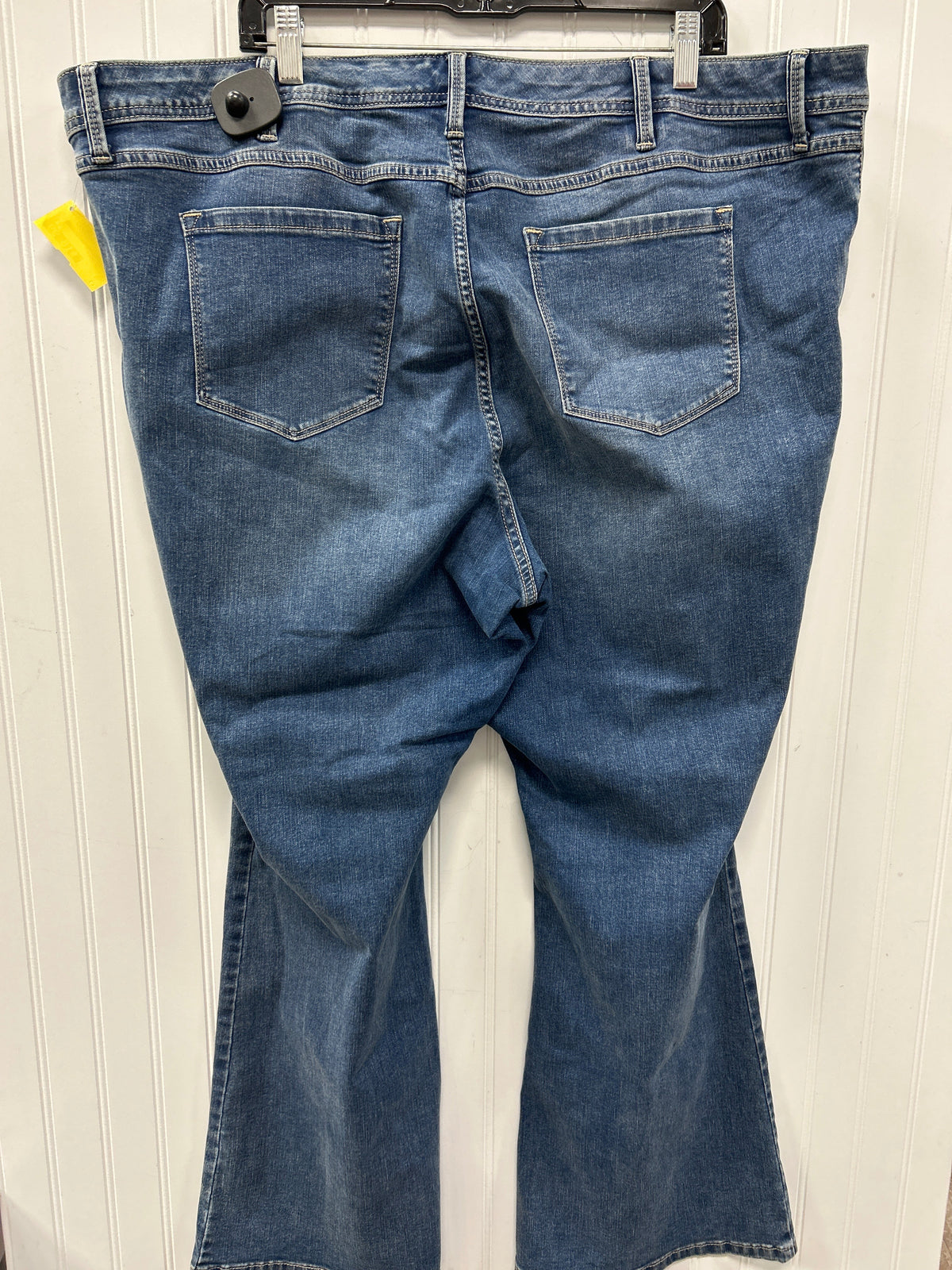 Jeans Flared By Torrid In Blue Denim, Size:26