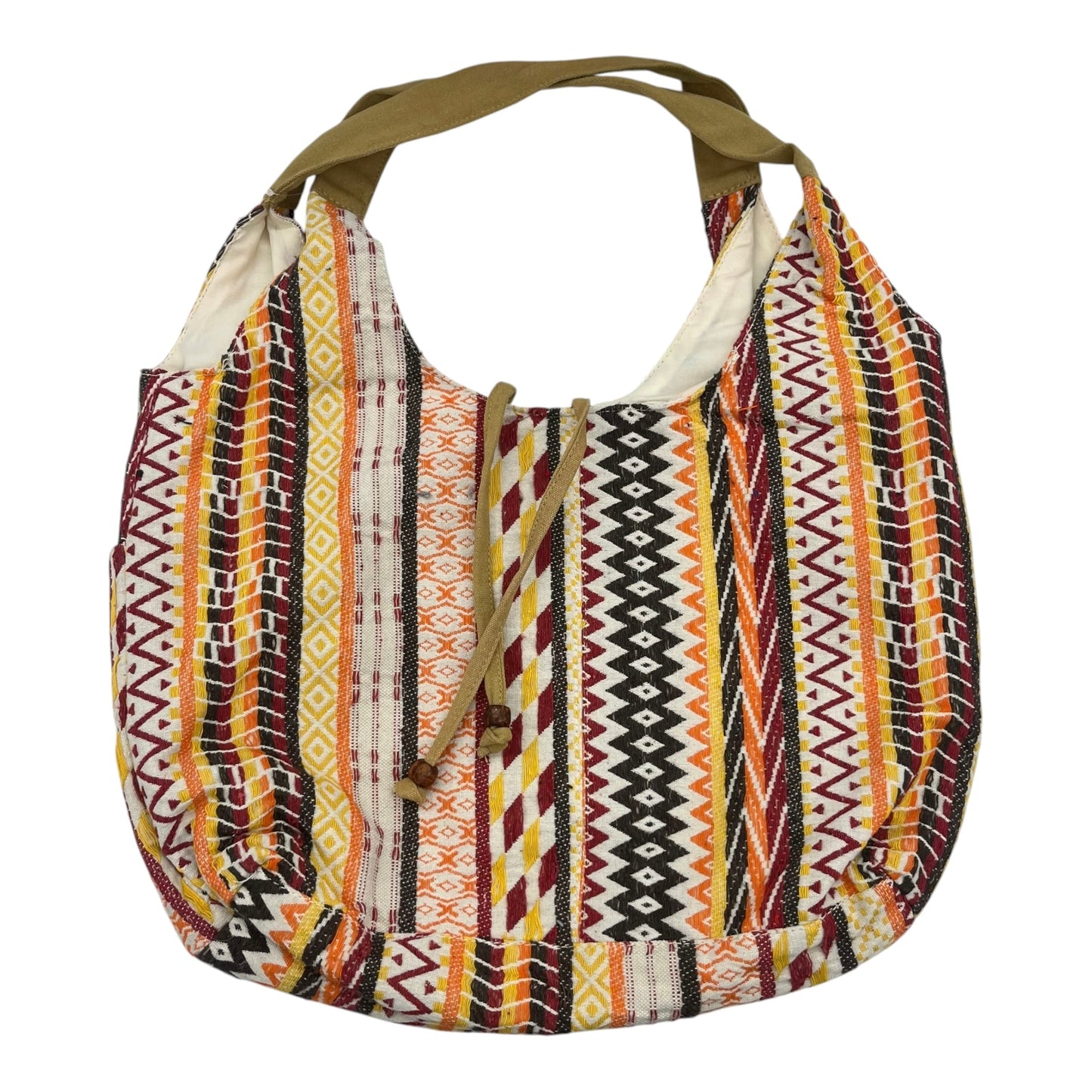 Handbag By Time And Tru In Multi, Size:Large