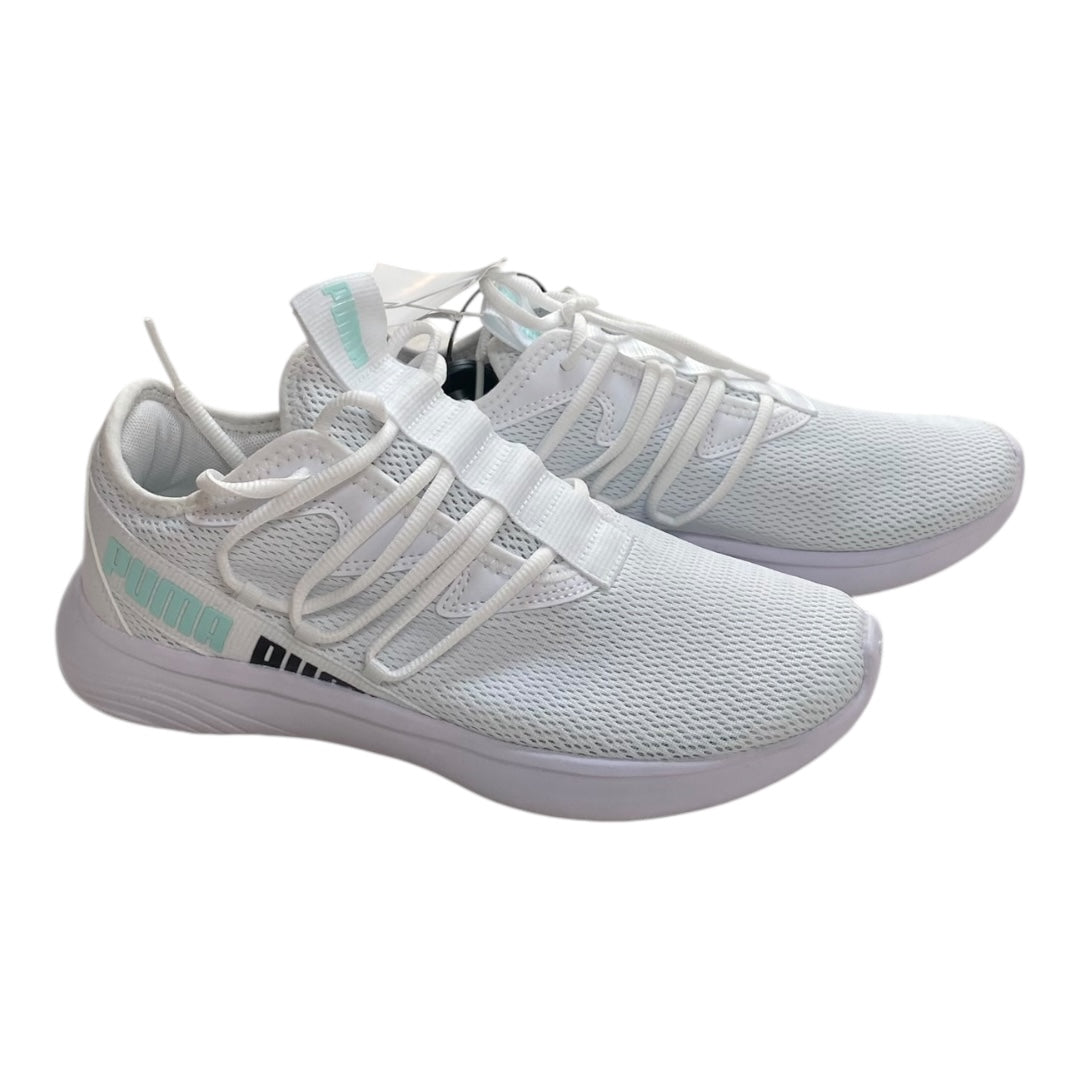 Shoes Athletic By Puma In White, Size:7.5