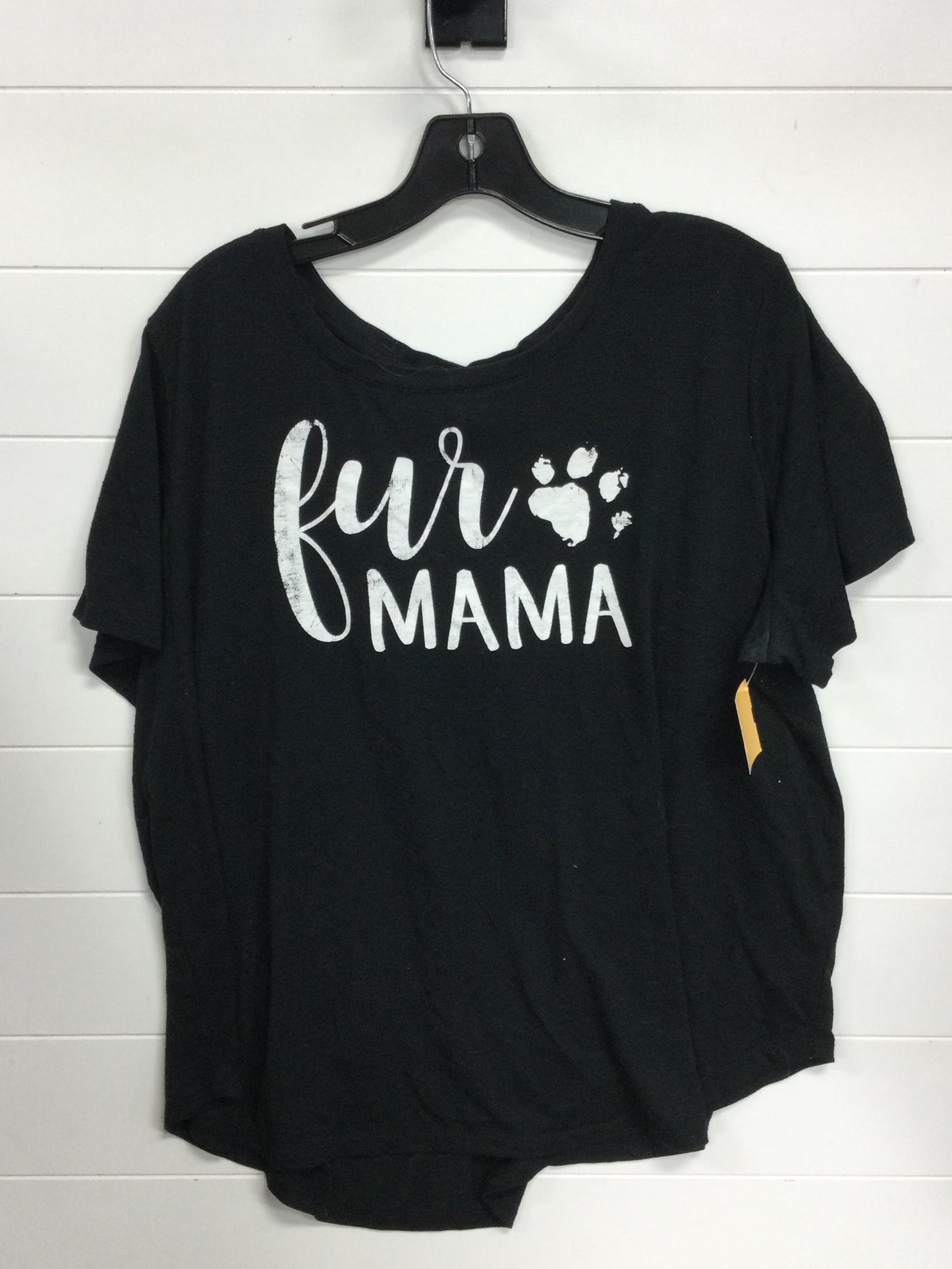 Top Ss By Maurices In Black, Size:2X