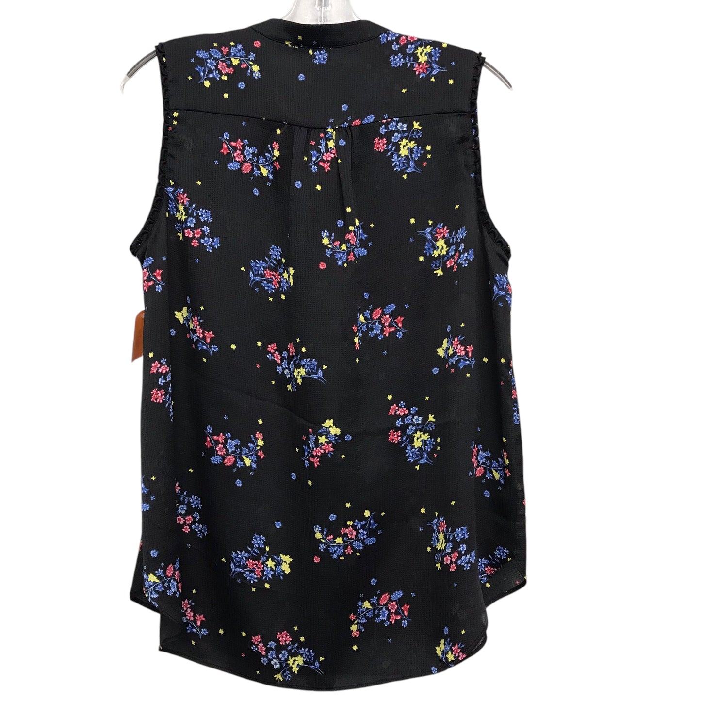 Top Sleeveless By Ann Taylor In Floral Print, Size:M