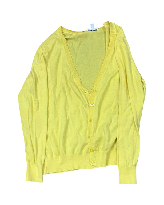 Cardigan By St Johns Bay In Yellow, Size:Xl