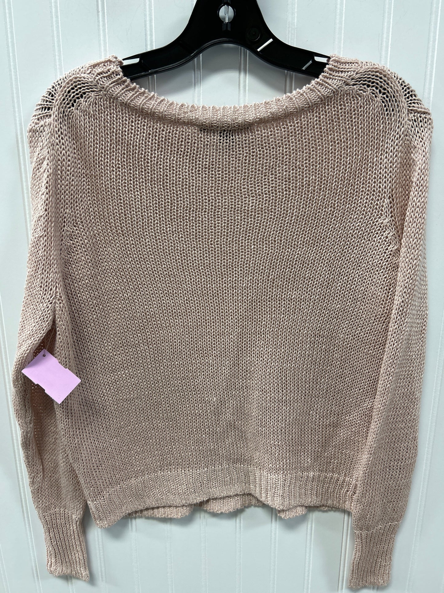Sweater By Ann Taylor In Pink, Size:Lp