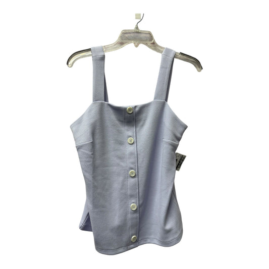 Top Sleeveless By Ann Taylor In Purple, Size:S