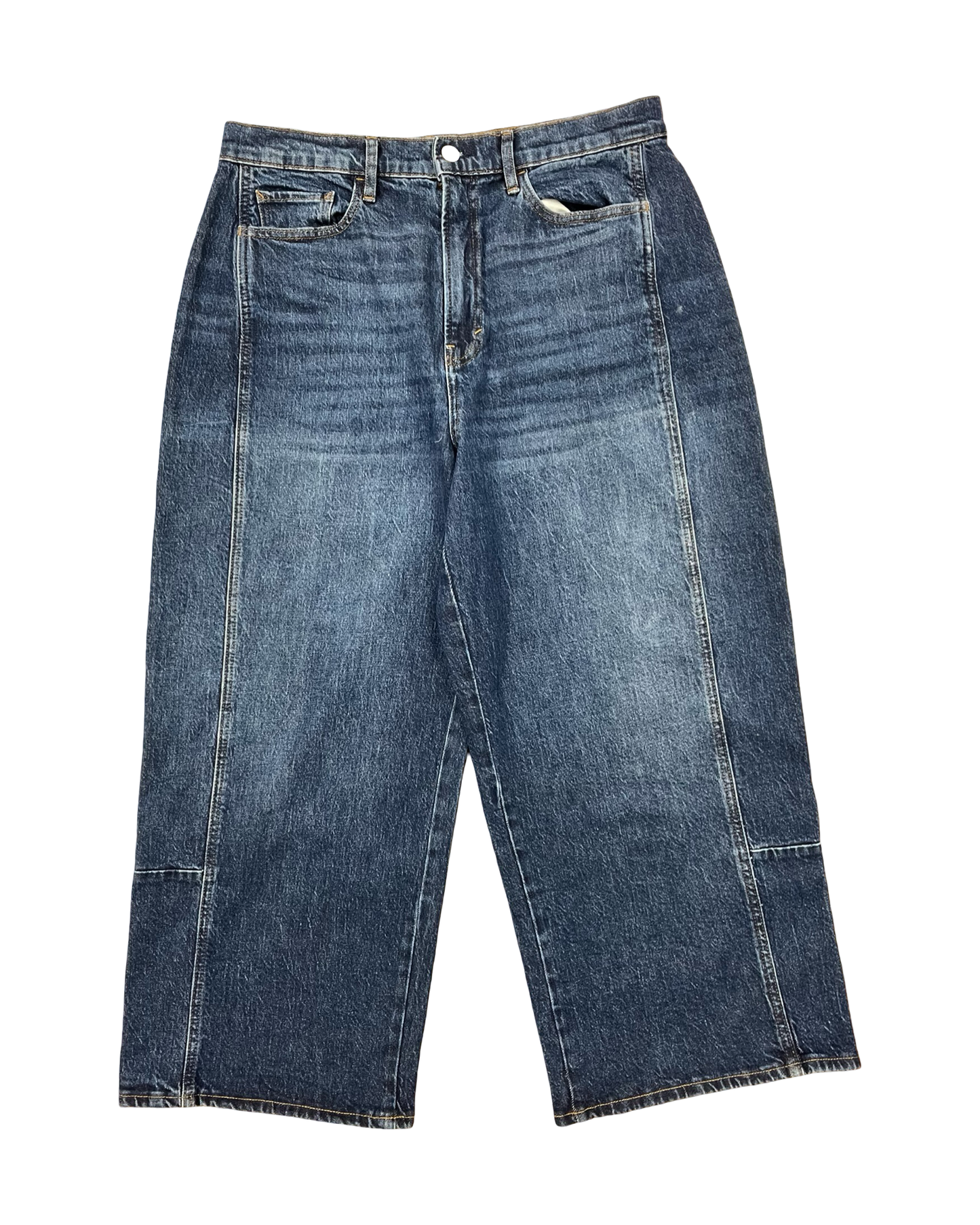 Jeans Wide Leg By Ana In Blue Denim, Size:14