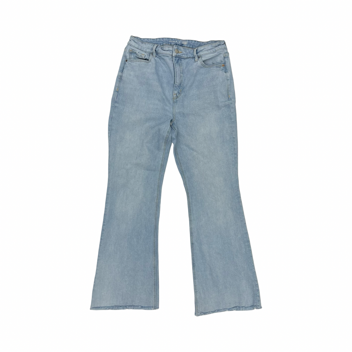 Jeans Flared By Old Navy In Blue Denim, Size:14