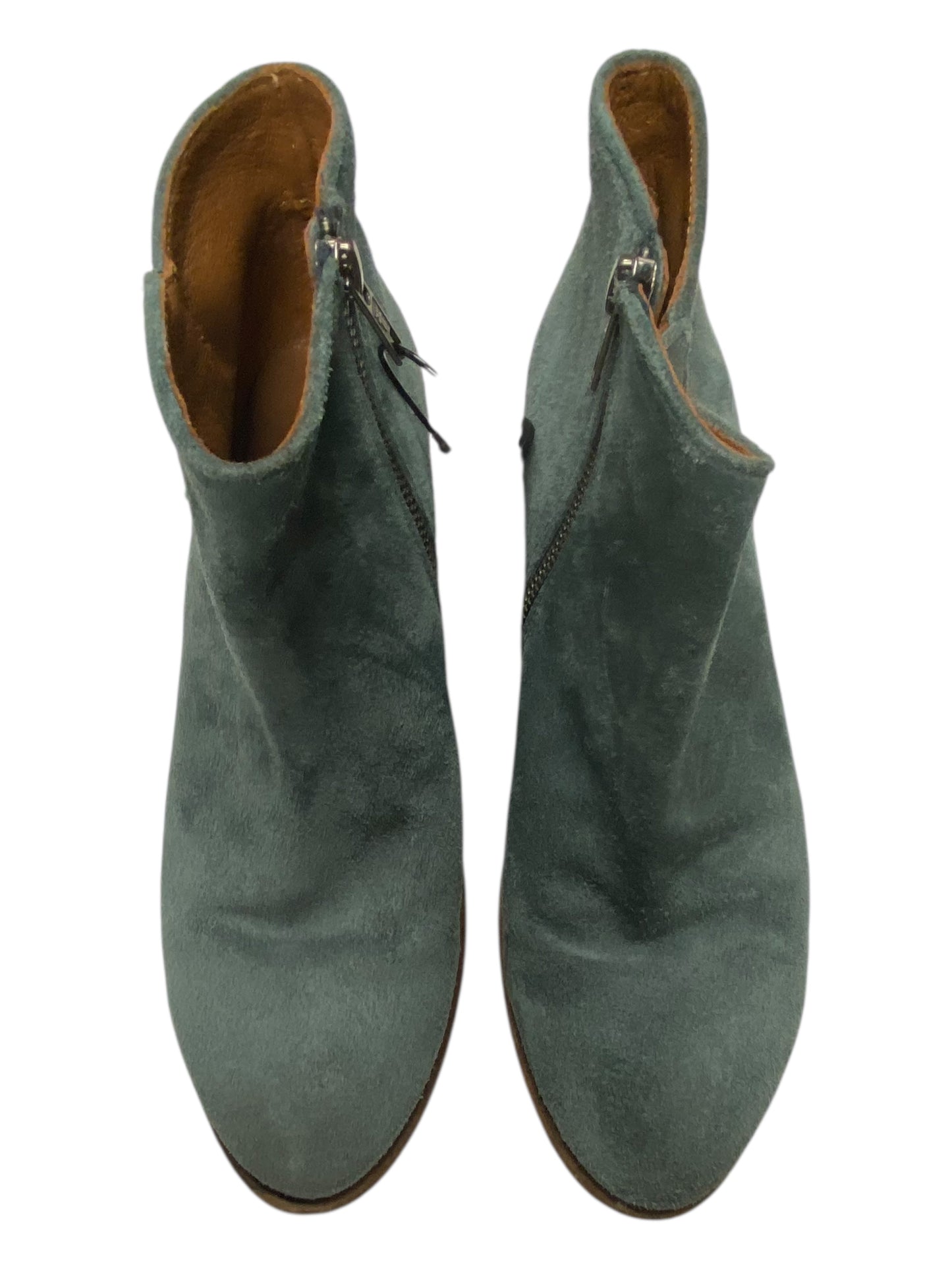 Boots Designer By Frye In Teal, Size:8