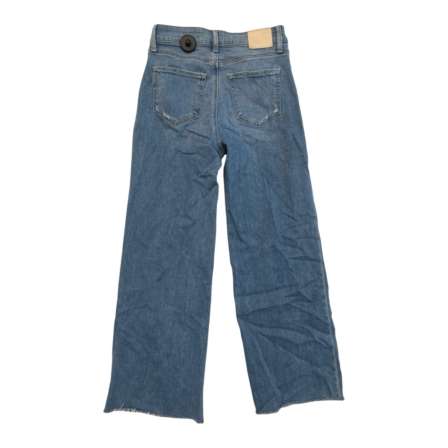 Jeans Wide Leg By Paige In Blue Denim, Size:4