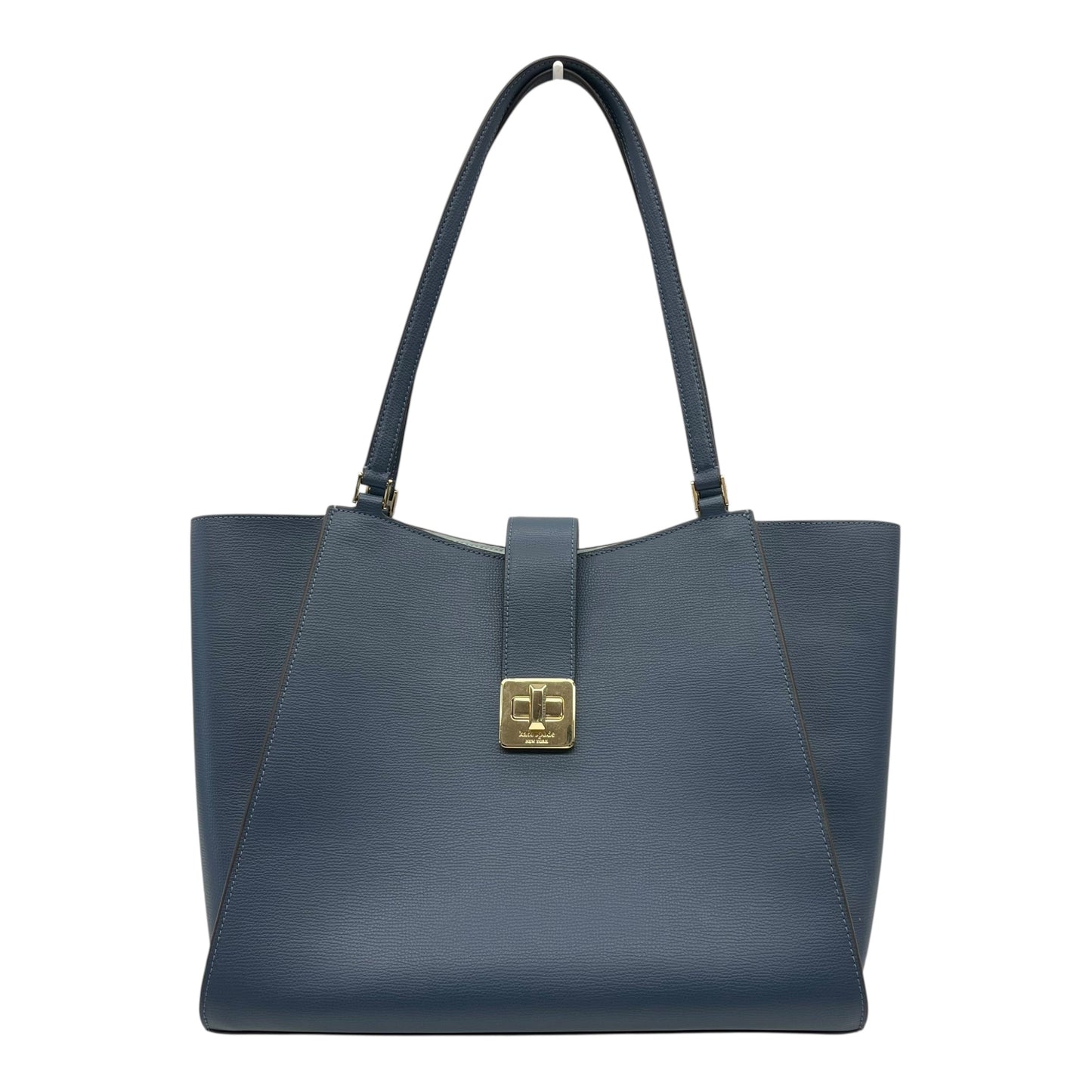 Tote Designer By Kate Spade In Blue, Size:Large