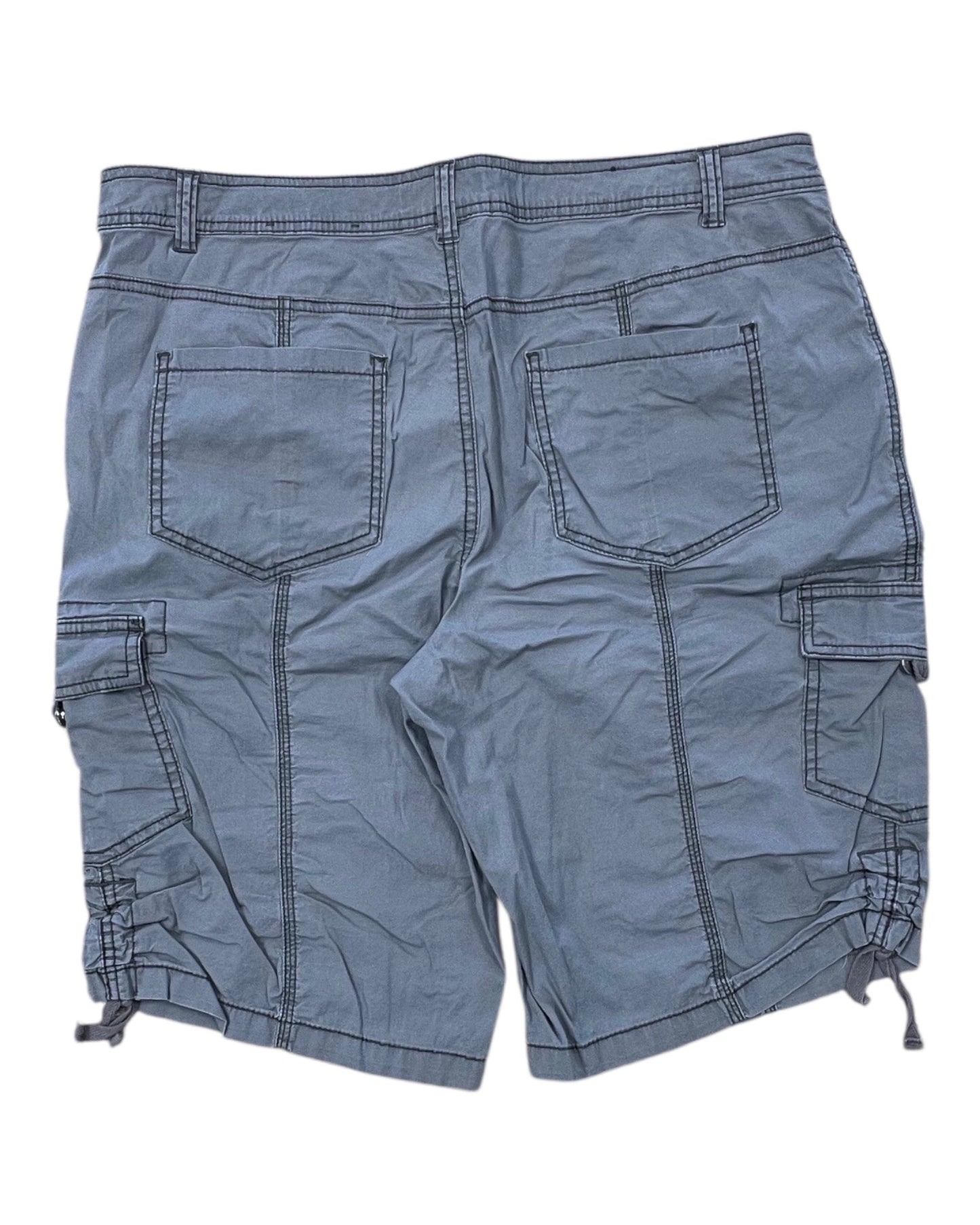 Shorts By Natural Reflections In Grey, Size:14
