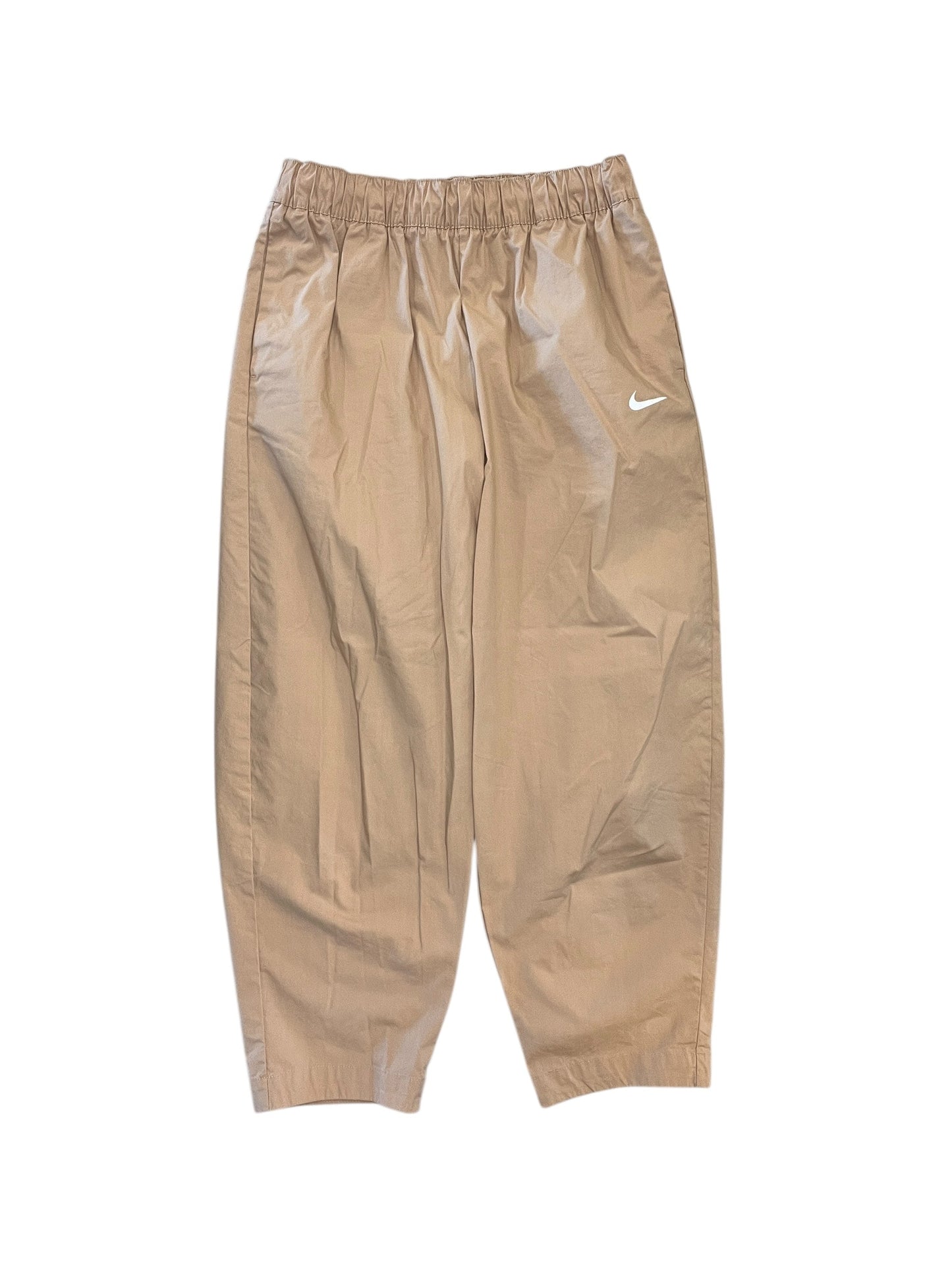 Athletic Pants By Nike Apparel In Tan, Size:M