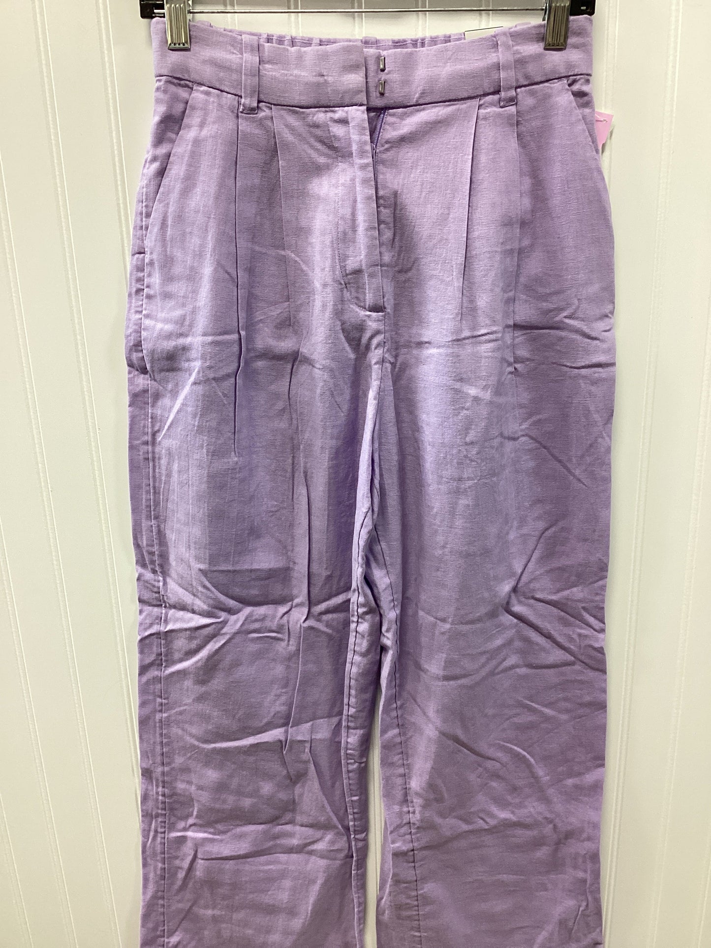 Pants Dress By Abercrombie And Fitch In Purple, Size:S