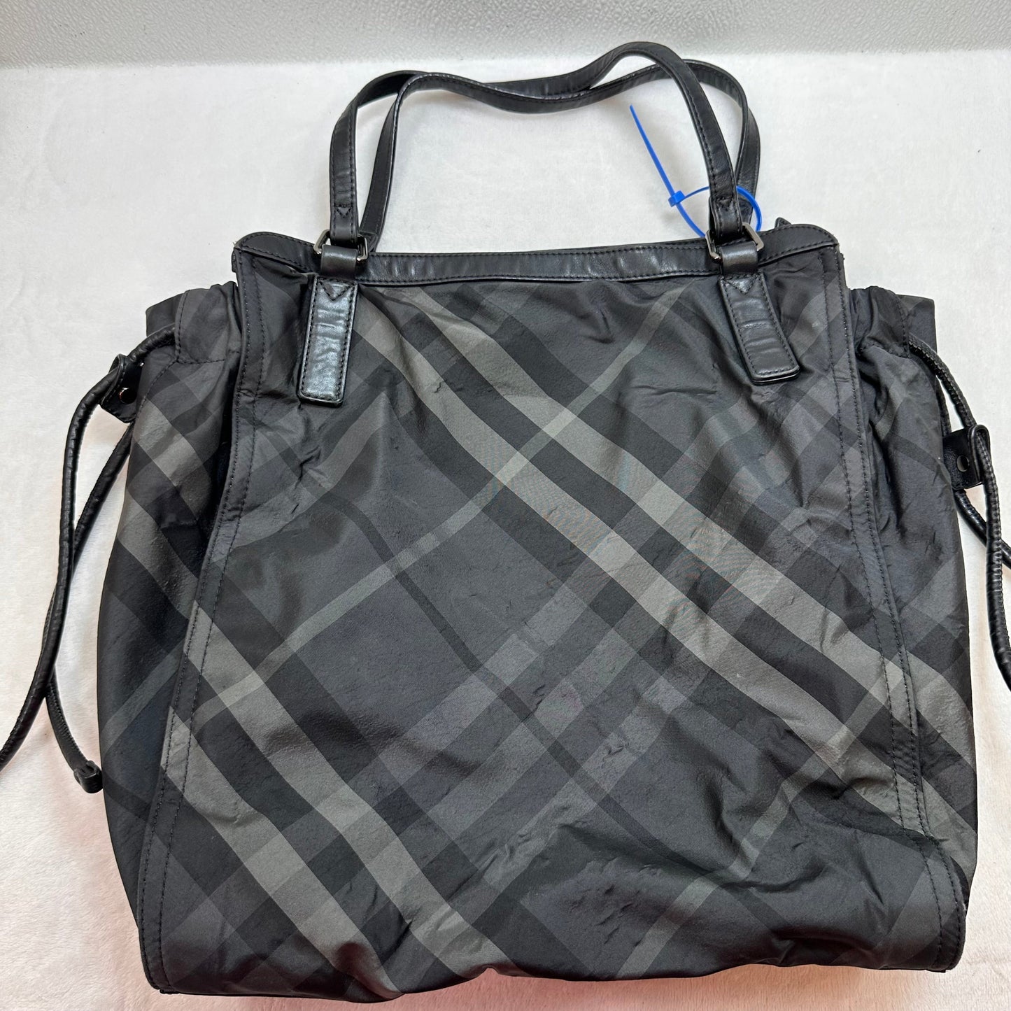 Tote Luxury Designer By Burberry, Size: Medium