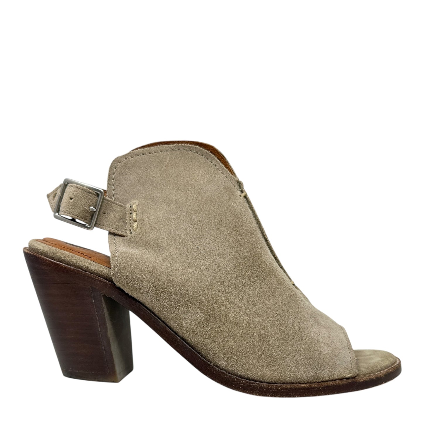 Ash Slingbacks Designer By Frye In Taupe, Size: 6.5