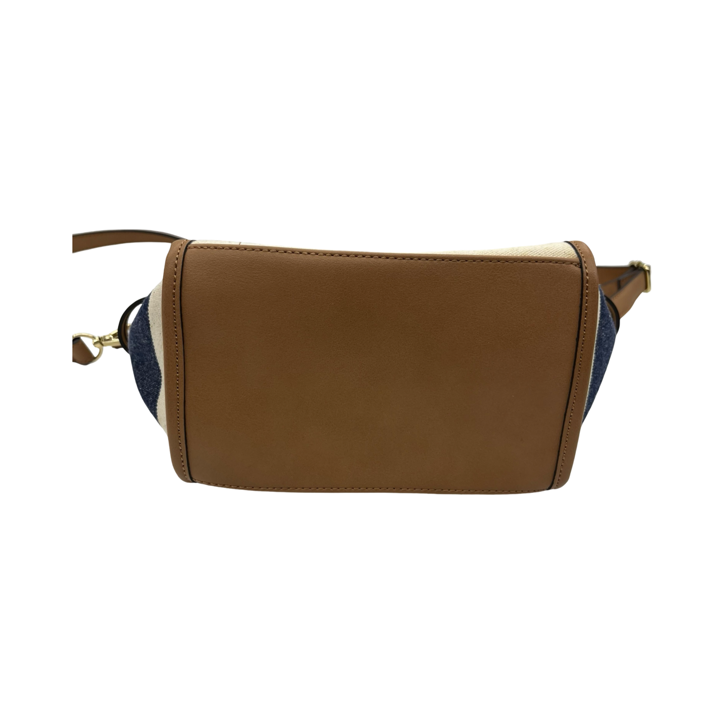 Handbag By Tommy Hilfiger In Blue & White, Size:Medium