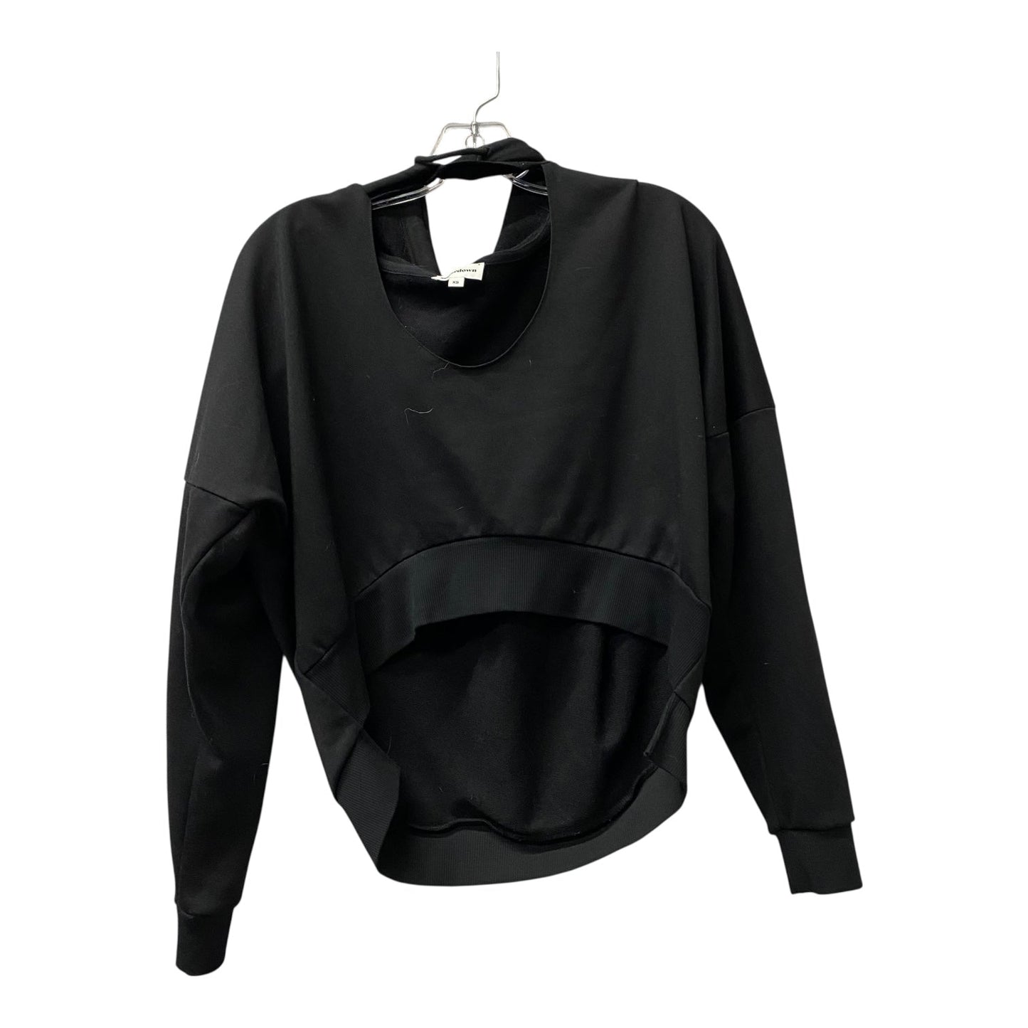 Sweatshirt Hoodie By superdown In Black, Size:Xs