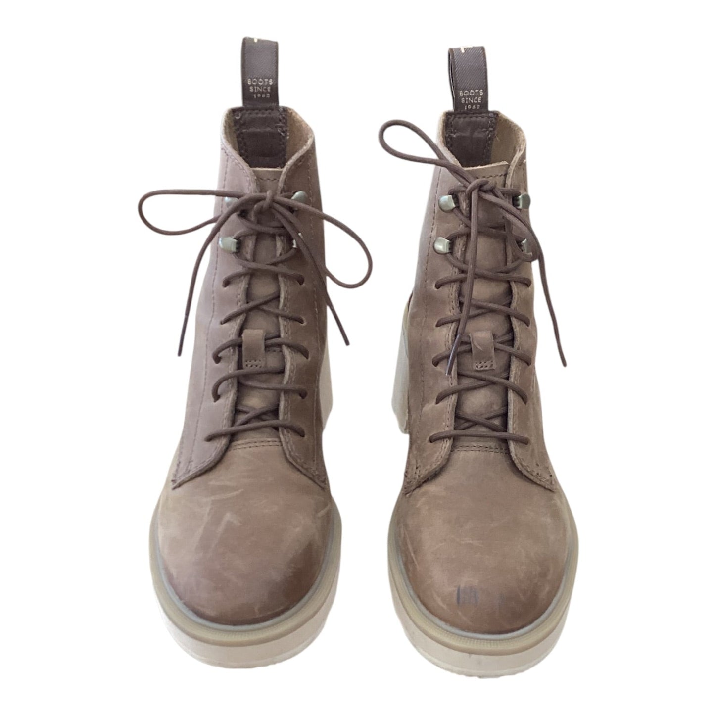 Boots Ankle Heels By Sorel In Brown, Size:7.5