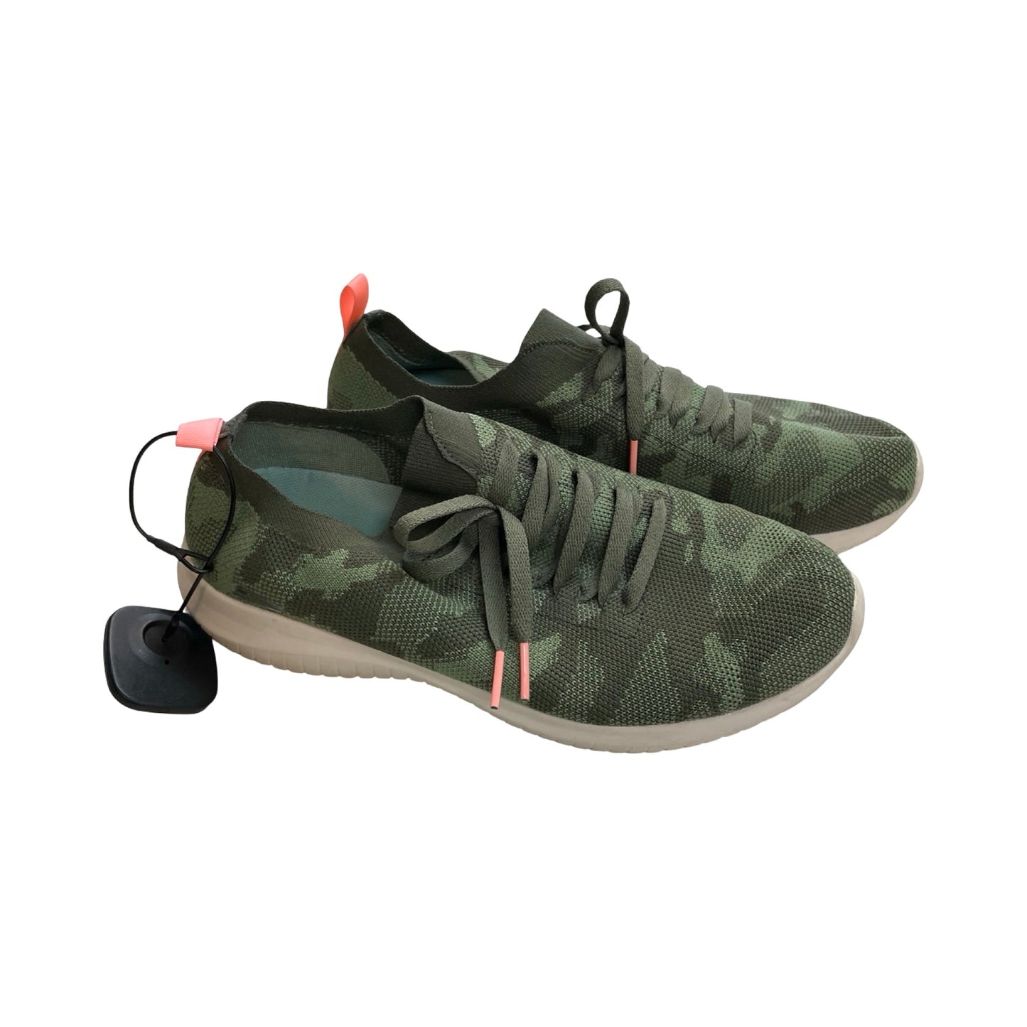 Shoes Athletic By Dr Scholls In Camouflage Print, Size:8.5