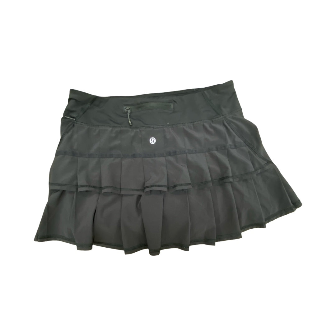 Athletic Skort By Lululemon In Black, Size:S