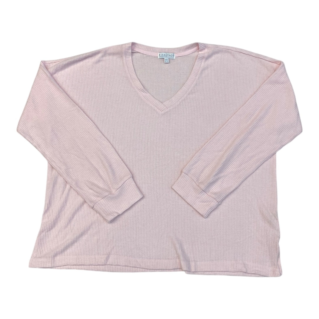 Top Ls By P. J. Salvage In Pink, Size:Xl