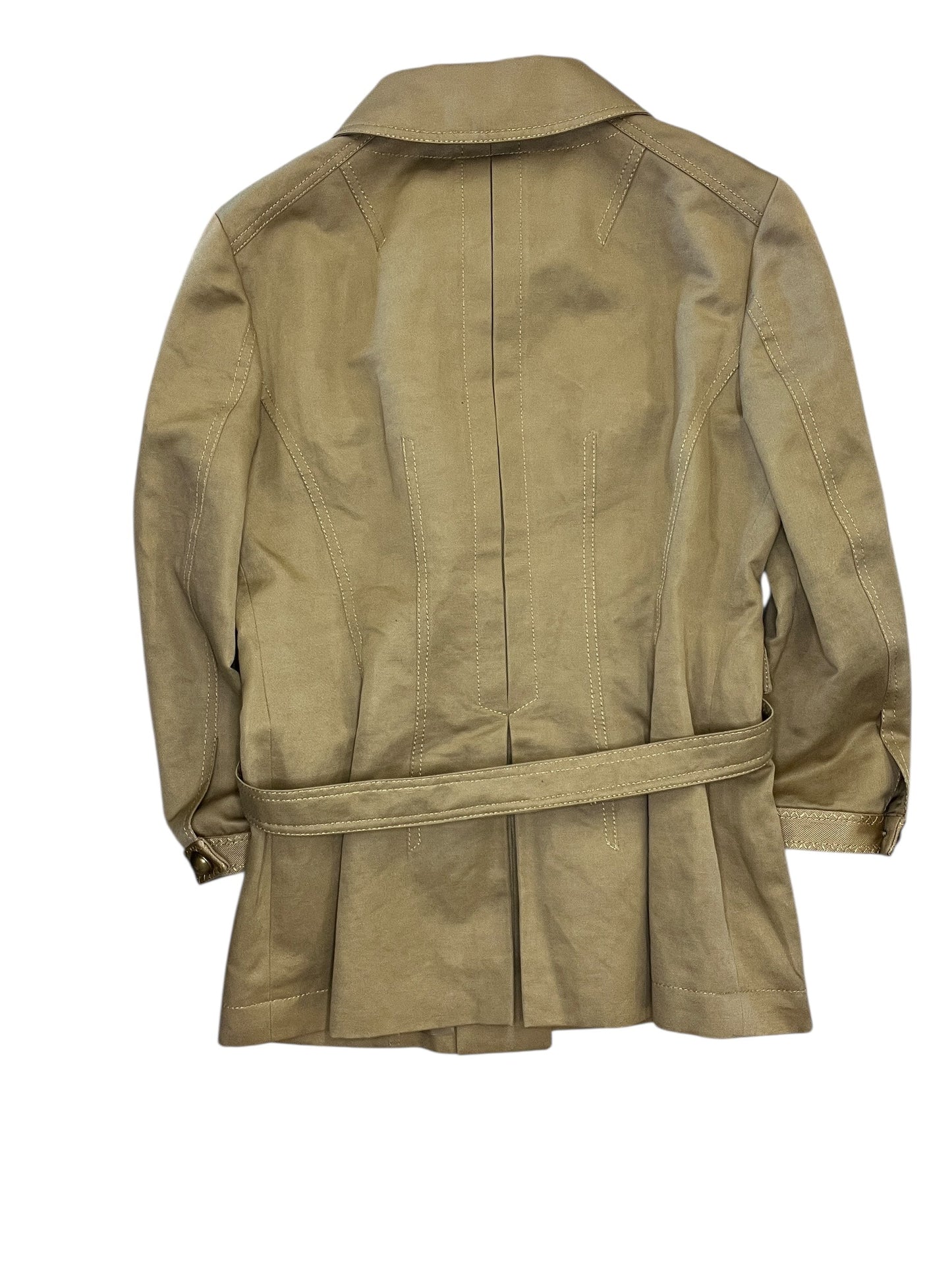 Jacket Utility By ALBERTA FERRETTI In Tan Denim, Size:Xs