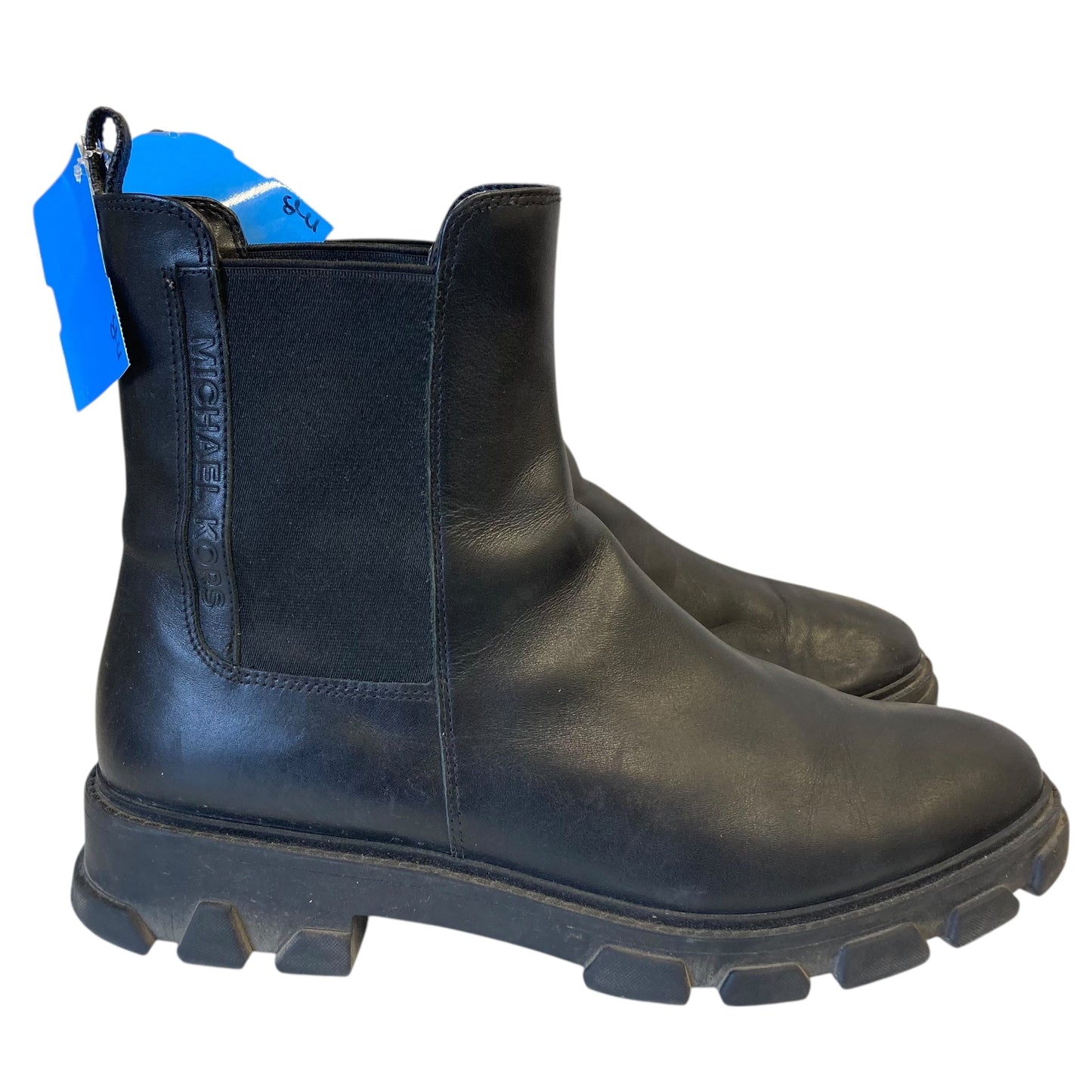 Boots Designer By Michael Kors In Black, Size:9.5