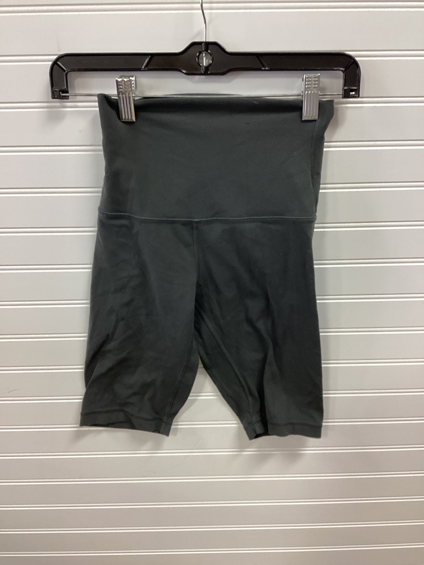 Athletic Shorts By Lululemon In Grey, Size:4